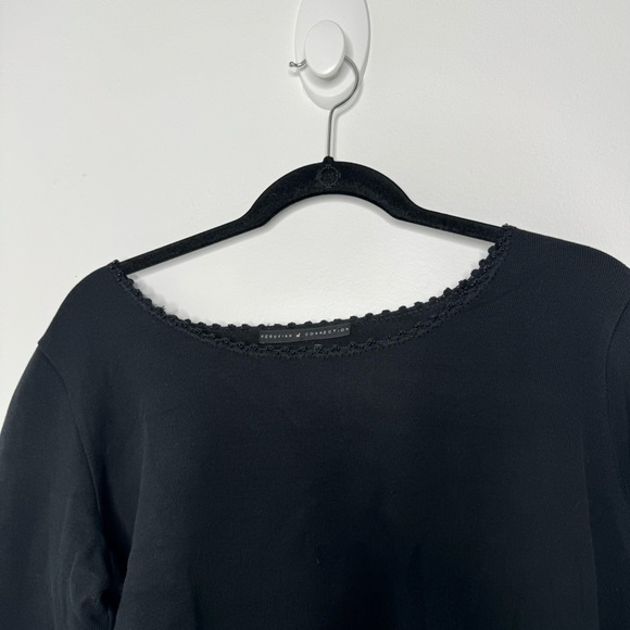 Peruvian connection beaded trim quarter sleeve sweater - Picture 2 of 8